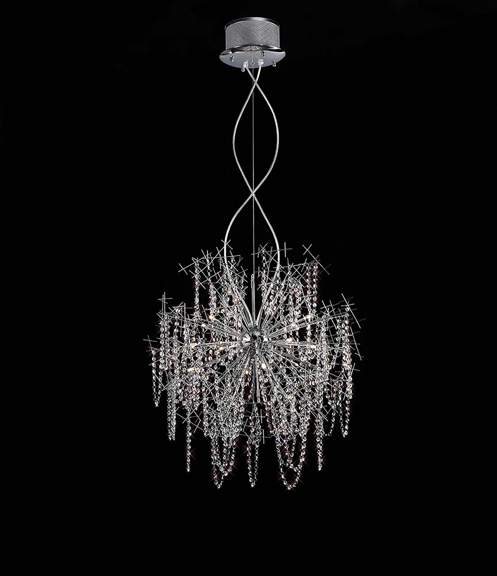 IL30543  Lexi Crystal Chandelier 15 Light